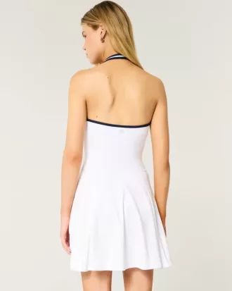 Gilly Hicks Active – Plissiertes Neckholder-Kleid