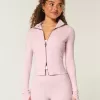 Gilly Hicks Active Recharge Bow Doppelreißverschlussjacke Gilly Hicks Active Recharge Bow Doppelreißverschlussjacke