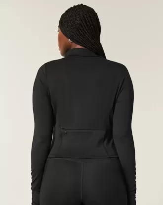 Gilly Hicks Active Recharge Bow Doppelreißverschlussjacke