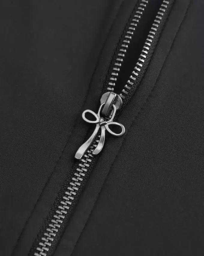 Gilly Hicks Active Recharge Bow Doppelreißverschlussjacke Gilly Hicks Active Recharge Bow Doppelreißverschlussjacke