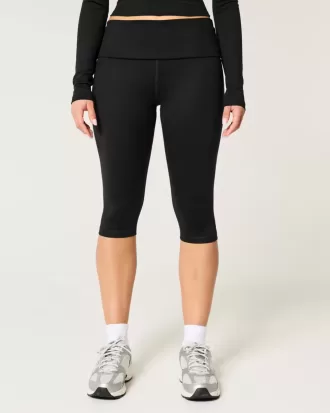 Gilly Hicks Active Recharge Caprihose mit umgeschlagener Taille Gilly Hicks Active Recharge Caprihose mit umgeschlagener Taille