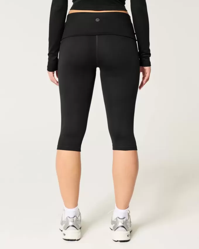 Gilly Hicks Active Recharge Caprihose mit umgeschlagener Taille Gilly Hicks Active Recharge Caprihose mit umgeschlagener Taille