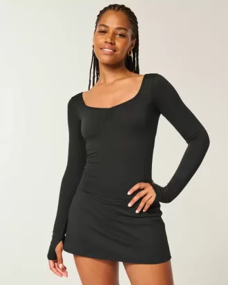 Gilly Hicks Active Recharge Cinch Sweetheart-Oberteil
