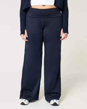 Gilly Hicks Active Recharge Hose mit weitem Bein und umgeschlagener Taille