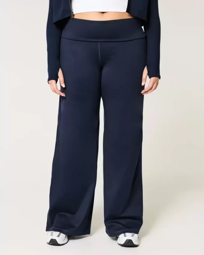 Gilly Hicks Active Recharge Hose mit weitem Bein und umgeschlagener Taille Gilly Hicks Active Recharge Hose mit weitem Bein und umgeschlagener Taille