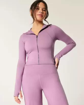 Gilly Hicks Active Recharge Kapuzenjacke mit Reißverschluss