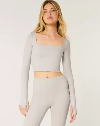 Gilly Hicks Active Recharge Top mit eckigem Ausschnitt
