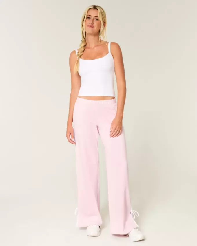 Gilly Hicks – Aktive Baggy-Hose mit seitlicher Schleife Gilly Hicks – Aktive Baggy-Hose mit seitlicher Schleife