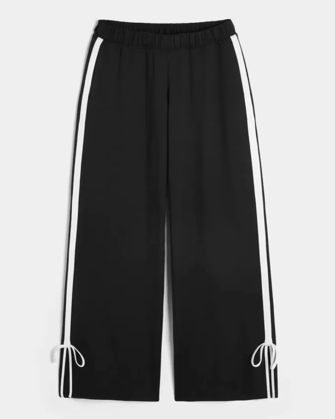 Gilly Hicks – Aktive Baggy-Hose mit seitlicher Schleife Gilly Hicks – Aktive Baggy-Hose mit seitlicher Schleife