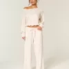 Gilly Hicks – Bequeme Baggy-Hose mit Waffelmuster Gilly Hicks – Bequeme Baggy-Hose mit Waffelmuster