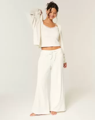 Gilly Hicks – Bequeme Baggy-Hose mit Waffelmuster Gilly Hicks – Bequeme Baggy-Hose mit Waffelmuster