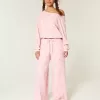 Gilly Hicks – Bequeme Baggy-Hose mit Waffelmuster Gilly Hicks – Bequeme Baggy-Hose mit Waffelmuster