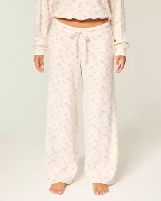 Gilly Hicks – Bequeme Baggy-Hose mit Waffelmuster Gilly Hicks – Bequeme Baggy-Hose mit Waffelmuster