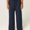 Gilly Hicks – Bequeme Baggy-Hose mit Waffelmuster