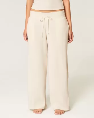 Gilly Hicks – Bequeme Baggy-Hose mit Waffelmuster