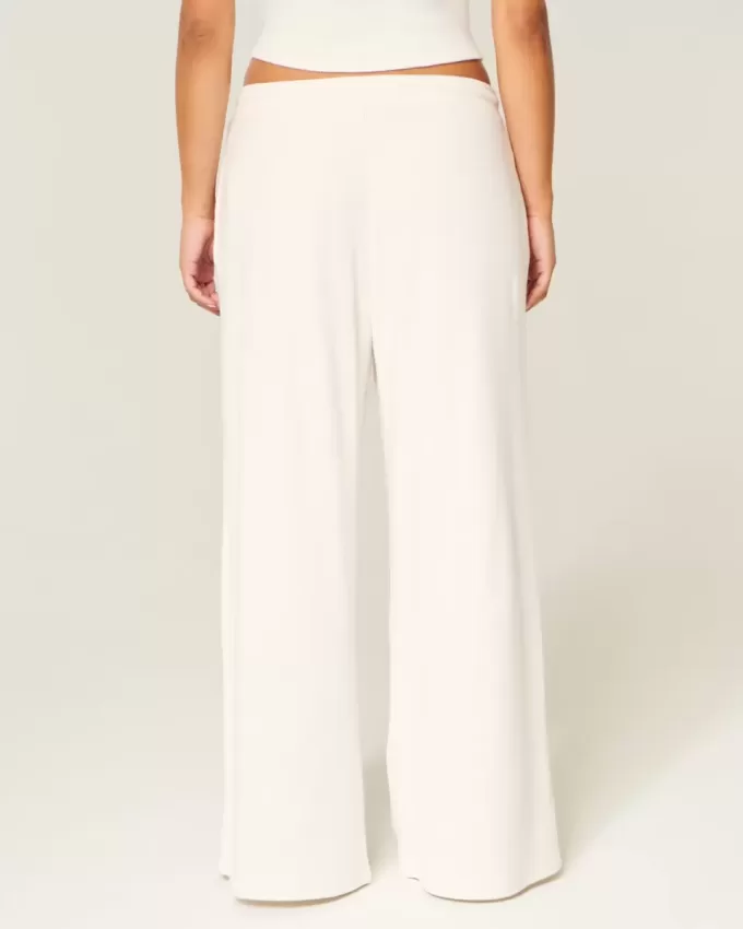 Gilly Hicks – Bequeme Baggy-Hose mit Waffelmuster Gilly Hicks – Bequeme Baggy-Hose mit Waffelmuster
