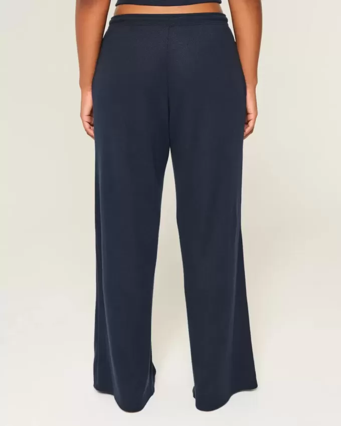 Gilly Hicks – Bequeme Baggy-Hose mit Waffelmuster