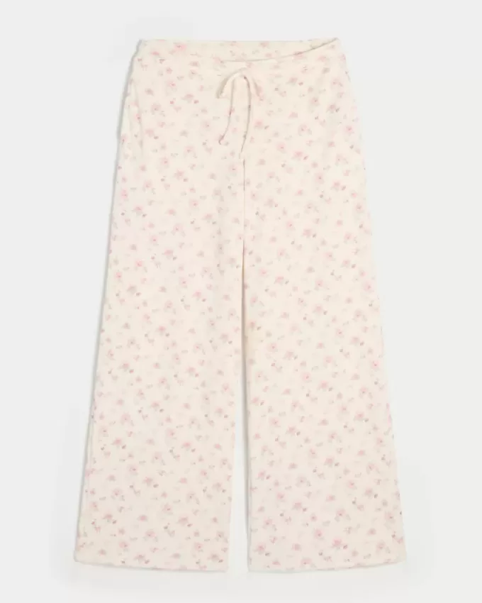 Gilly Hicks – Bequeme Baggy-Hose mit Waffelmuster Gilly Hicks – Bequeme Baggy-Hose mit Waffelmuster