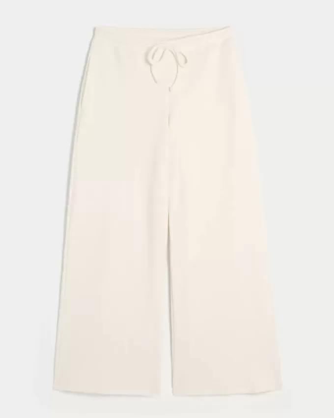 Gilly Hicks – Bequeme Baggy-Hose mit Waffelmuster Gilly Hicks – Bequeme Baggy-Hose mit Waffelmuster