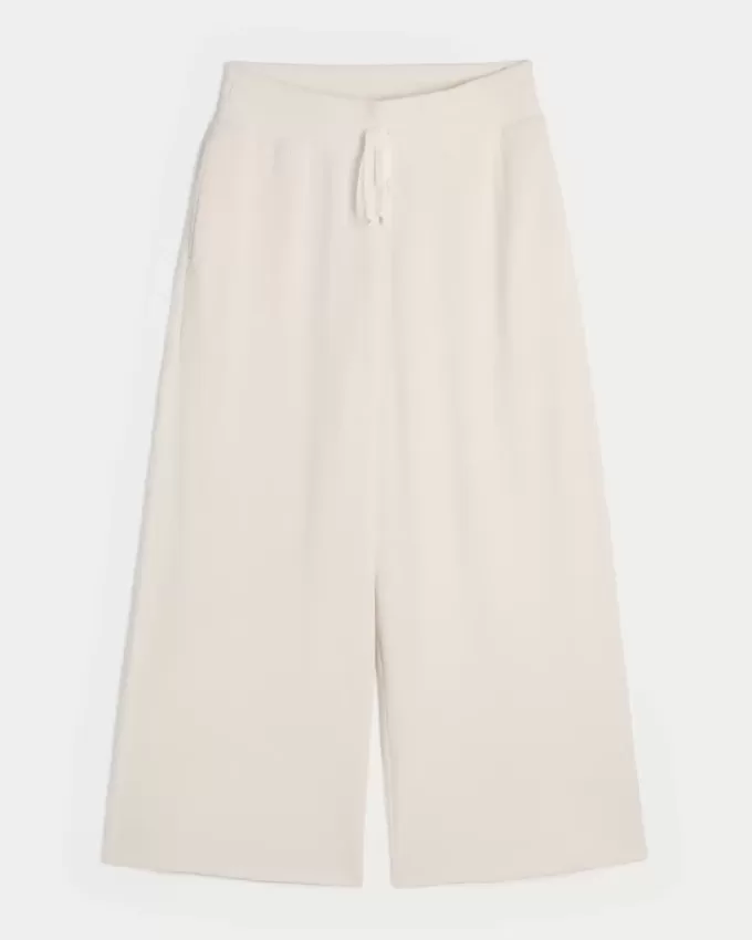 Gilly Hicks – Bequeme Baggy-Hose mit Waffelmuster
