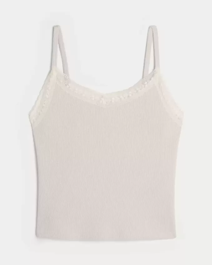 Gilly Hicks – Camisole mit Waffelspitze
