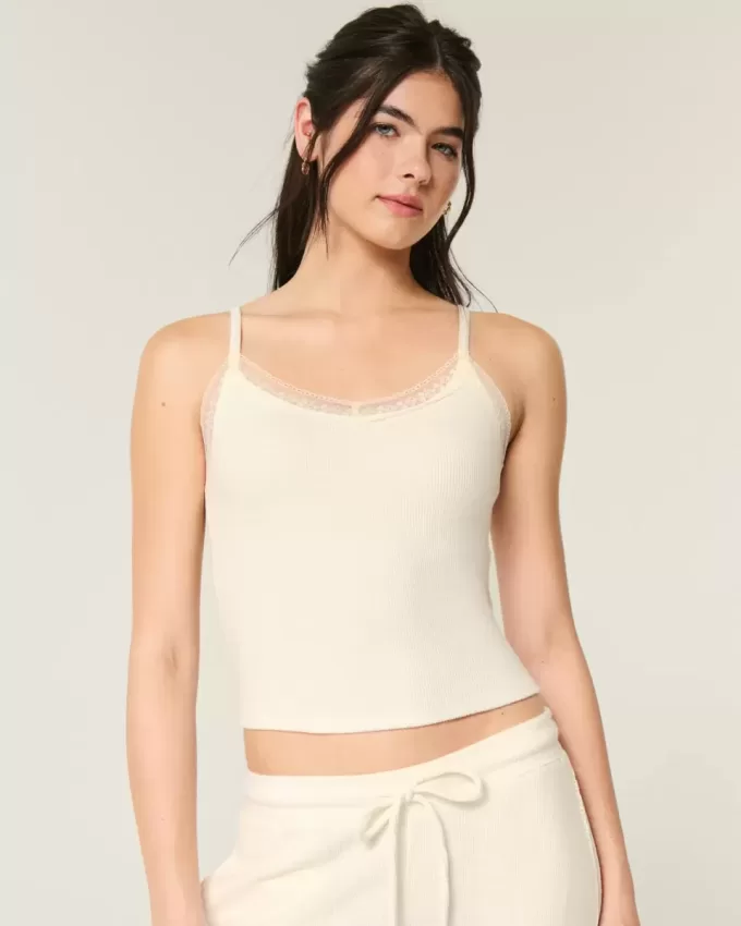 Gilly Hicks – Camisole mit Waffelspitze