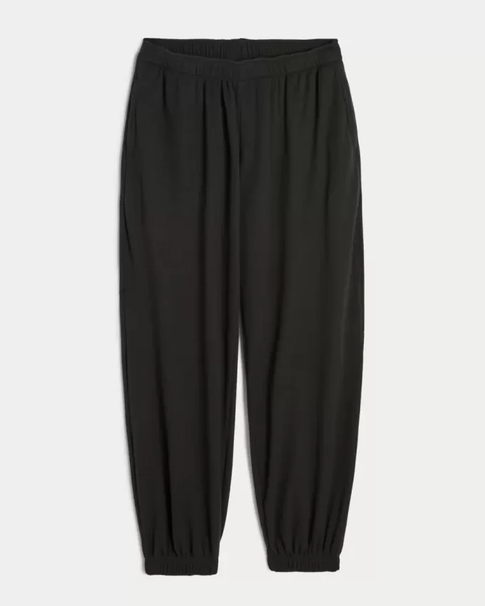 Gilly Hicks – Gemütliche Baggy-Jogginghose mit Waffelmuster
