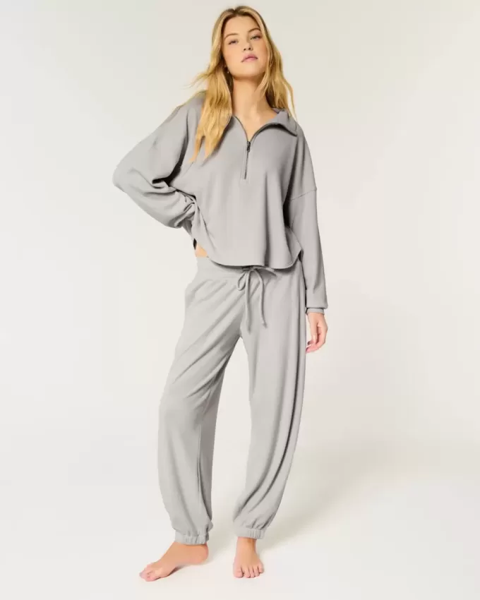 Gilly Hicks – Gemütliche Jogginghose mit Waffelmuster Gilly Hicks – Gemütliche Jogginghose mit Waffelmuster