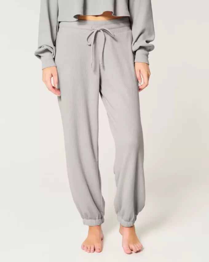Gilly Hicks – Gemütliche Jogginghose mit Waffelmuster Gilly Hicks – Gemütliche Jogginghose mit Waffelmuster