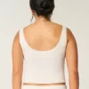 Gilly Hicks – Gemütliches Tanktop mit Waffel-Spitzenbesatz Gilly Hicks – Gemütliches Tanktop mit Waffel-Spitzenbesatz