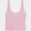 Gilly Hicks – Gemütliches Tanktop mit Waffel-Spitzenbesatz Gilly Hicks – Gemütliches Tanktop mit Waffel-Spitzenbesatz