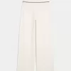 Gilly Hicks – Gerade Hose aus Strick mit Umschlagbund Gilly Hicks – Gerade Hose aus Strick mit Umschlagbund