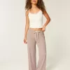 Gilly Hicks – Gerade Hose mit Waffelspitze Gilly Hicks – Gerade Hose mit Waffelspitze