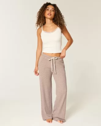 Gilly Hicks – Gerade Hose mit Waffelspitze
