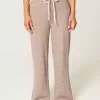 Gilly Hicks – Gerade Hose mit Waffelspitze Gilly Hicks – Gerade Hose mit Waffelspitze