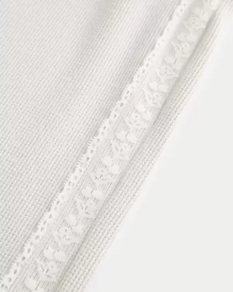 Gilly Hicks – Gerade Hose mit Waffelspitze