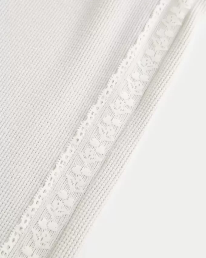 Gilly Hicks – Gerade Hose mit Waffelspitze Gilly Hicks – Gerade Hose mit Waffelspitze