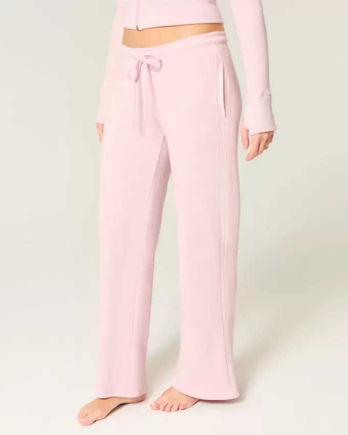 Gilly Hicks – Gerade Hose mit Waffelspitze Gilly Hicks – Gerade Hose mit Waffelspitze