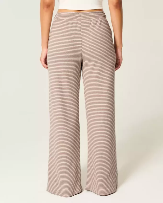 Gilly Hicks – Gerade Hose mit Waffelspitze Gilly Hicks – Gerade Hose mit Waffelspitze