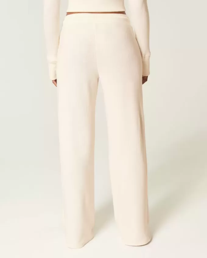 Gilly Hicks – Gerade Hose mit Waffelspitze Gilly Hicks – Gerade Hose mit Waffelspitze