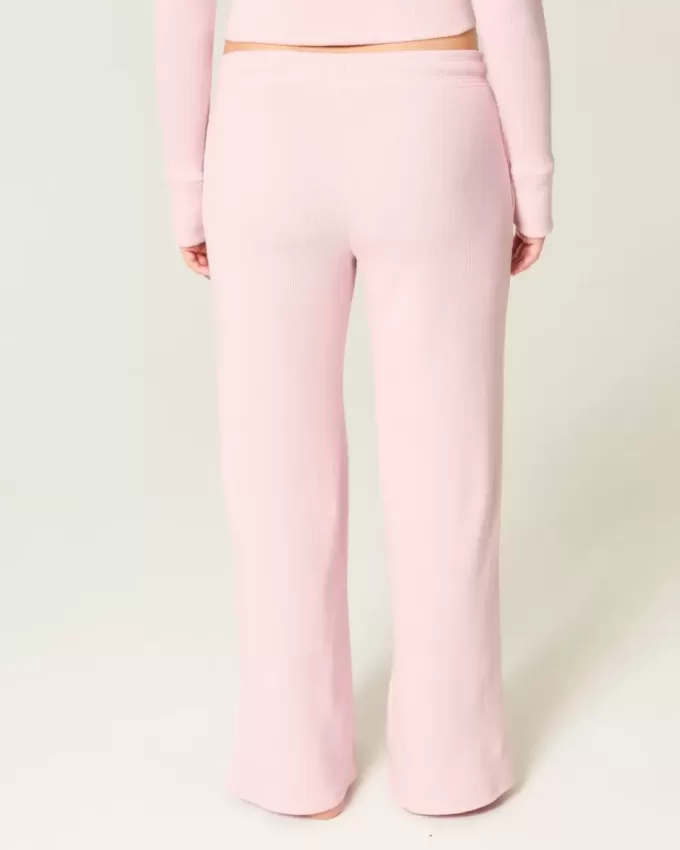 Gilly Hicks – Gerade Hose mit Waffelspitze Gilly Hicks – Gerade Hose mit Waffelspitze