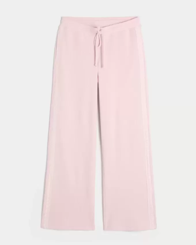 Gilly Hicks – Gerade Hose mit Waffelspitze Gilly Hicks – Gerade Hose mit Waffelspitze