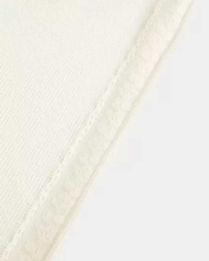 Gilly Hicks – Gerade Hose mit Waffelspitze Gilly Hicks – Gerade Hose mit Waffelspitze