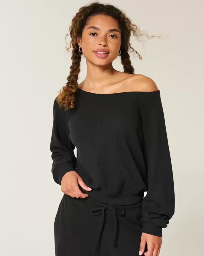 Gilly Hicks – Schulterfreies Waffeltop Gilly Hicks – Schulterfreies Waffeltop