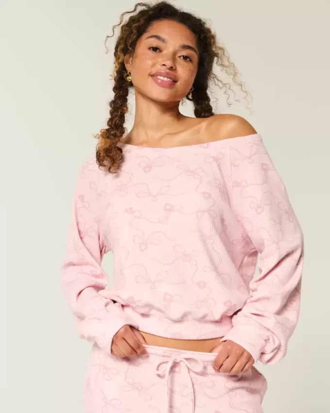 Gilly Hicks – Schulterfreies Waffeltop Gilly Hicks – Schulterfreies Waffeltop