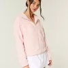 Gilly Hicks Sherpa-Oberteil mit Reißverschluss Gilly Hicks Sherpa-Oberteil mit Reißverschluss