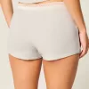 Gilly Hicks – Shortie-Shorts mit Waffelspitze Gilly Hicks – Shortie-Shorts mit Waffelspitze