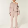 Gilly Hicks – Stiefelhose aus Strick mit Umschlagbund Gilly Hicks – Stiefelhose aus Strick mit Umschlagbund