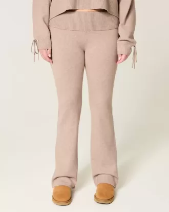 Gilly Hicks – Stiefelhose aus Strick mit Umschlagbund Gilly Hicks – Stiefelhose aus Strick mit Umschlagbund