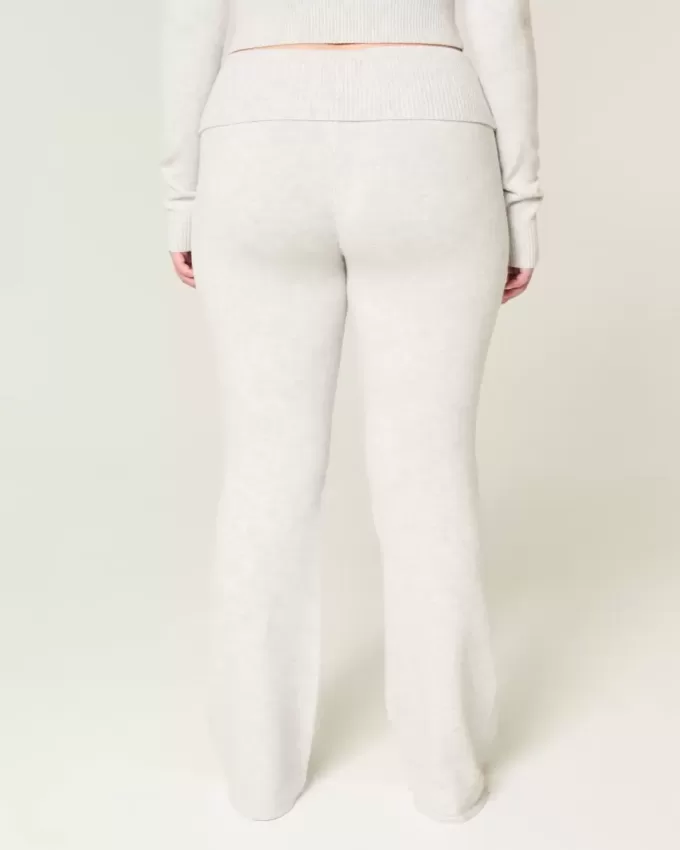Gilly Hicks – Stiefelhose aus Strick mit Umschlagbund Gilly Hicks – Stiefelhose aus Strick mit Umschlagbund